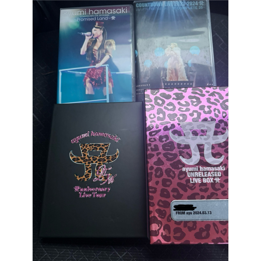 [値下げコメント大歓迎]浜崎あゆみLIVE BOX DVDセット