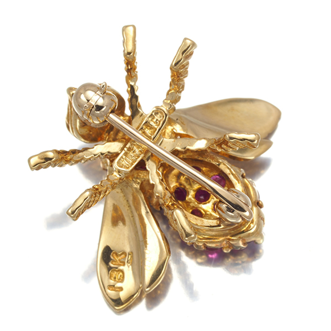 Tiffany & Co. - ティファニー ブローチ ルビー ダイヤ Tiffany & Co. - ティファニー ブローチ ルビー ダイヤ