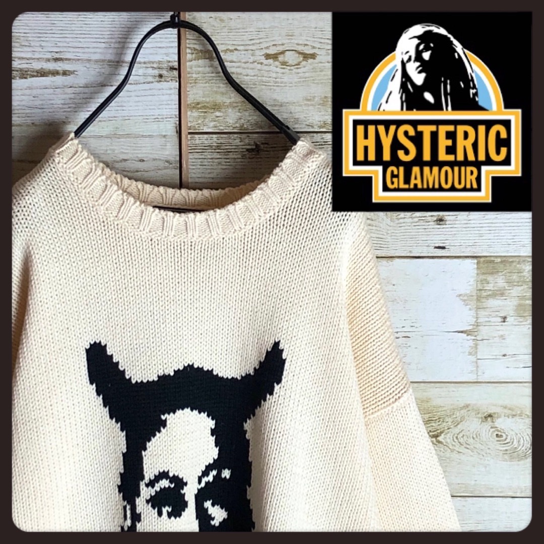 HYSTERIC GLAMOUR - ヒステリックグラマー ニット カーディガン HYSTERIC GLAMOUR - ヒステリックグラマー ニット カーディガン