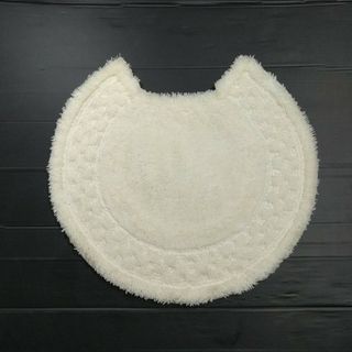 ボルガトイレマット　ミニ約４８cm丸型新品【日本製】(トイレマット)