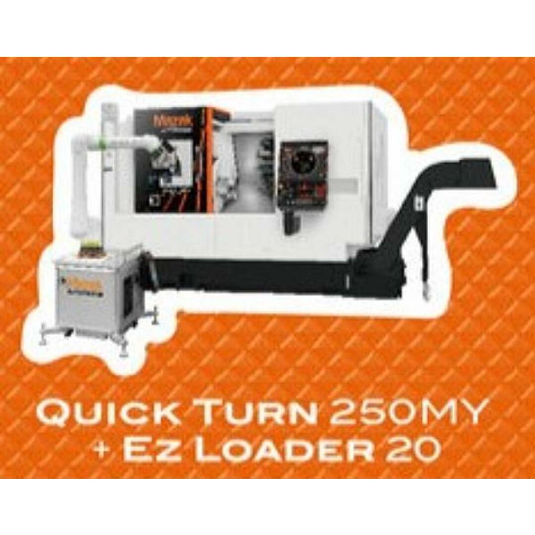 【QUICK TURN 250MY+Ez LOADER 20】ヤマザキマザック1/64工作機械コレクション エンタメ/ホビーのアニメグッズ(その他)の商品写真