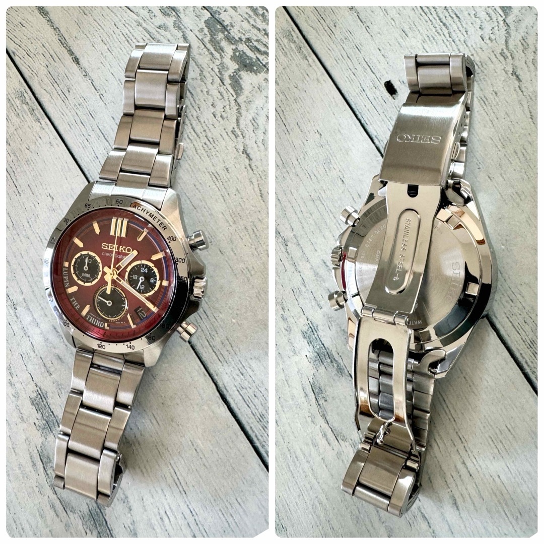 SEIKO - 【希少】SEIKO セイコー ルパン三世 限定3000本 8T63 SEIKO - 【希少】SEIKO セイコー ルパン三世 限定3000本 8T63