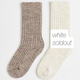 エイチアンドエム(H&M)のH&M ウールブレンドソックス(ソックス)