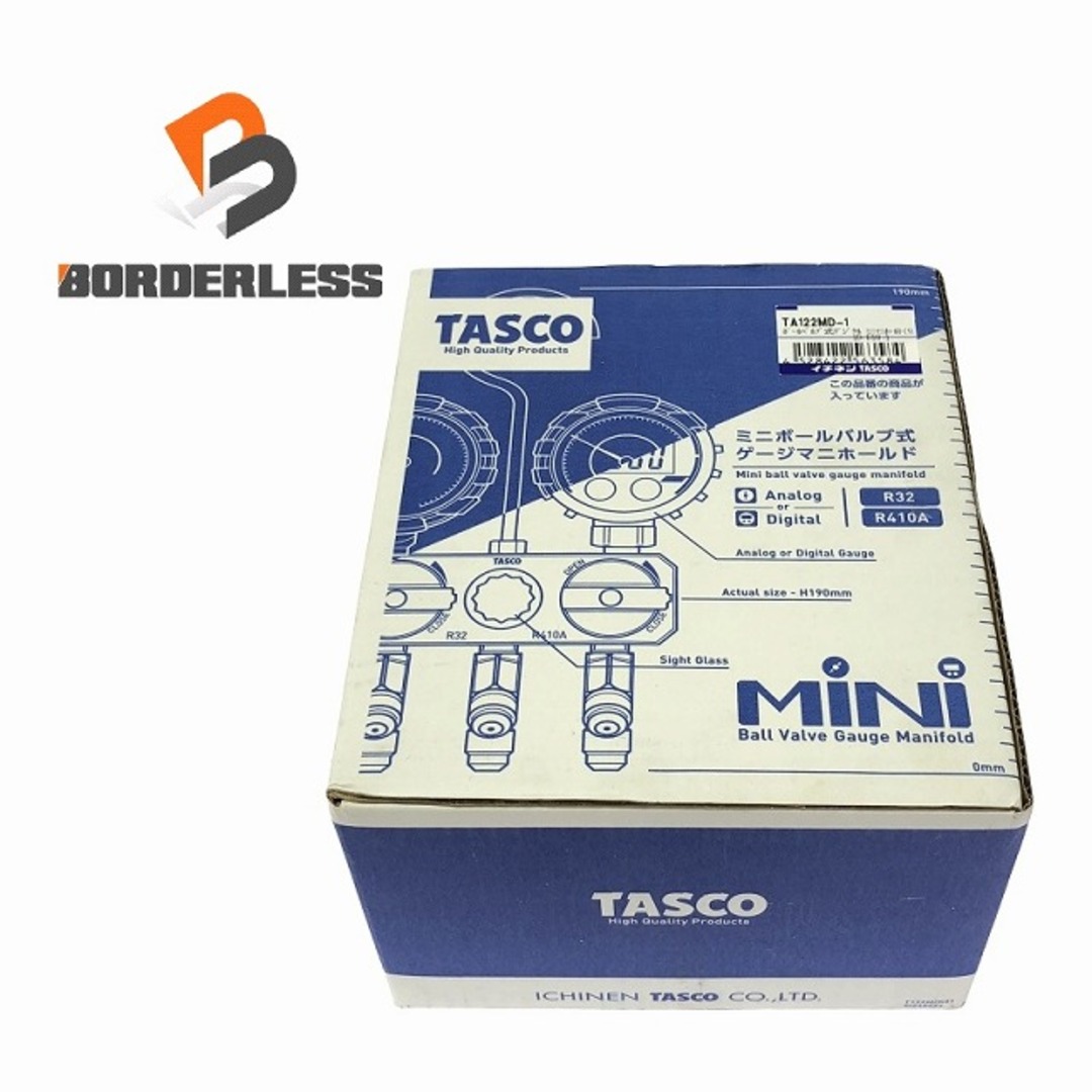 TASCO/タスコ R410A/R32ボールバルブ式ゲージ マニホールド TASCO/タスコ R410A/R32ボールバルブ式ゲージ マニホールド