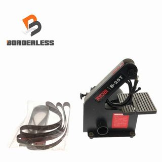 RYOBI - ☆中古品☆RYOBI リョービ 卓上ベルトサンダー B-25T RYOBI - ☆中古品☆RYOBI リョービ 卓上ベルトサンダー B-25T