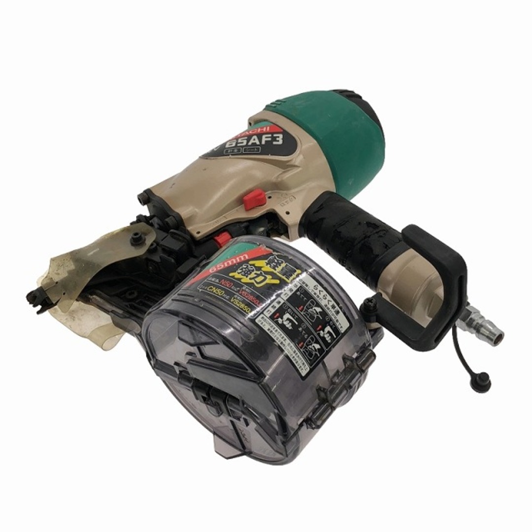 日立 - ☆中古品☆HITACHI 日立工機 65mm 常圧 ロール釘打機 日立 - ☆中古品☆HITACHI 日立工機 65mm 常圧 ロール釘打機