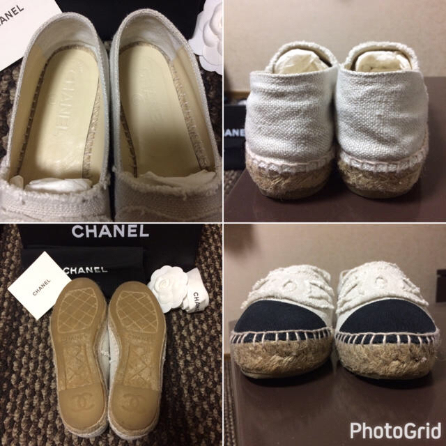 最終出品です♪( ´θ｀) CHANEL エスパドリーユ 35 ♡