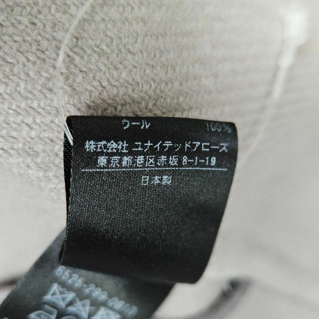 美品】ドゥロワー ウールケヌキロングジレ グレージュ コート 美品】ドゥロワー ウールケヌキロングジレ グレージュ コート