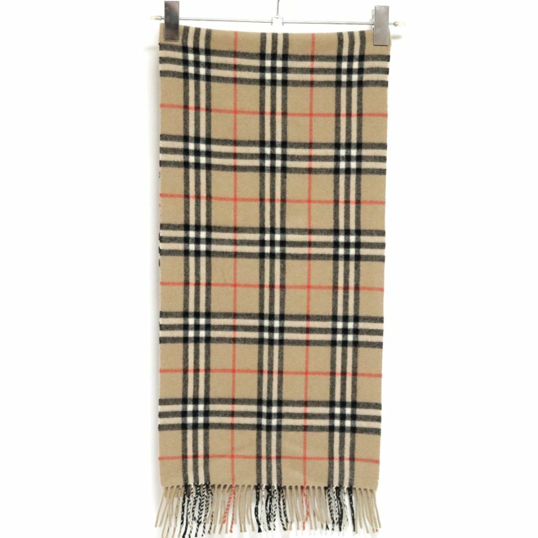 BURBERRY - Burberrys ピュア カシミヤ ノバ チェック マフラー BURBERRY - Burberrys ピュア カシミヤ ノバ チェック マフラー