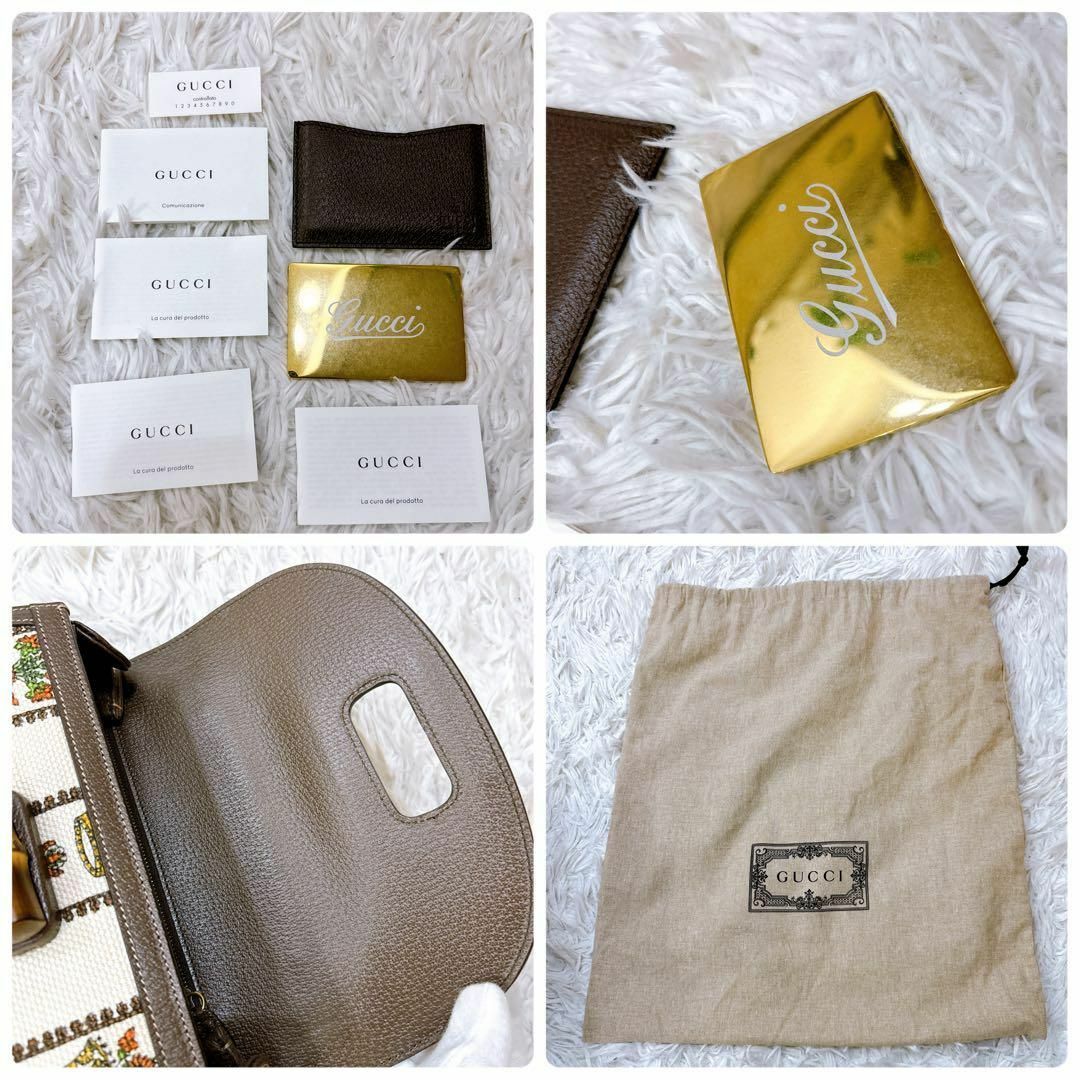 GUCCI - 希少品 レア GUCCI グッチ 100周年モデル バンブー GUCCI - 希少品 レア GUCCI グッチ 100周年モデル バンブー