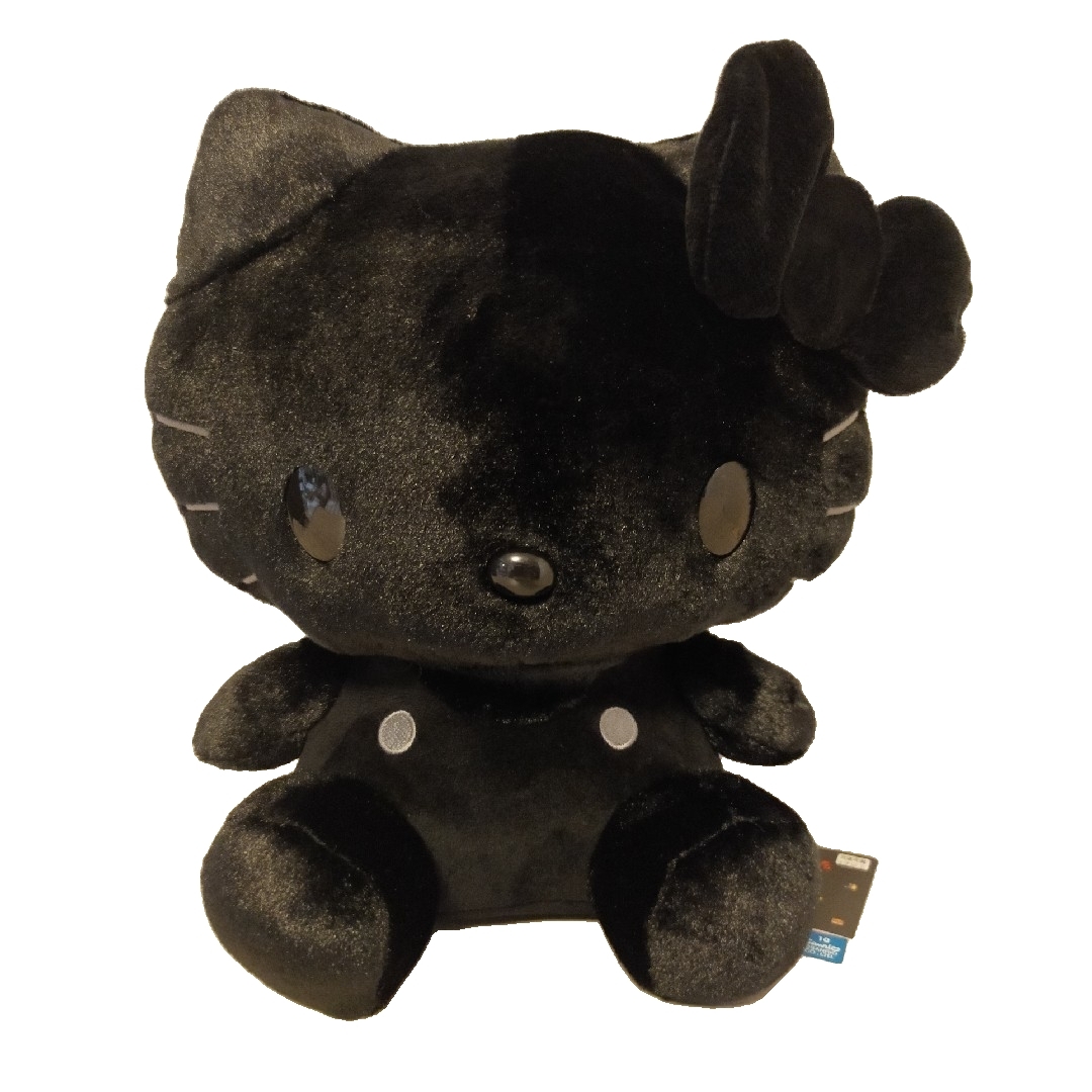 ハローキティ - 非売品ブラックキティちゃんぬいぐるみBIG2つ ハローキティ - 非売品ブラックキティちゃんぬいぐるみBIG2つ