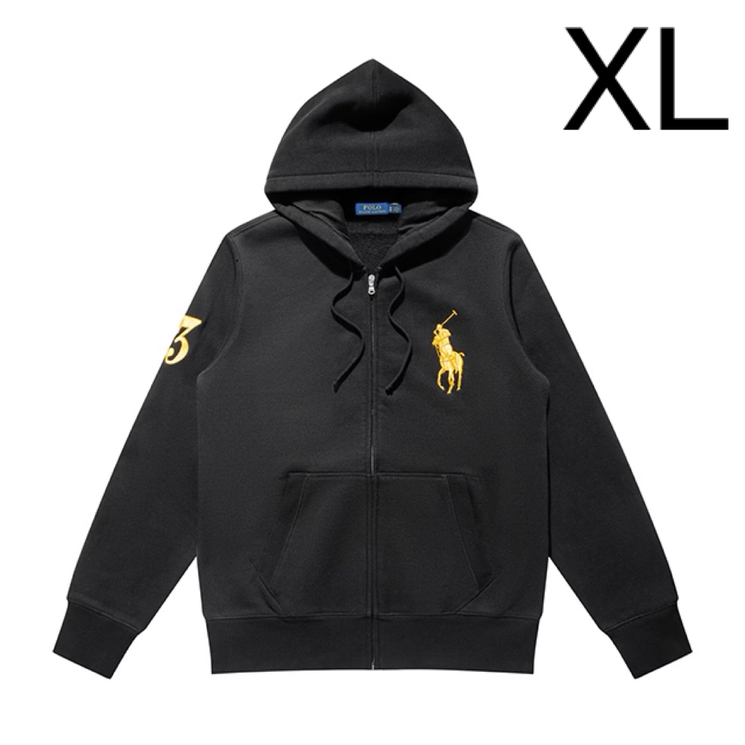 POLO RALPH LAUREN - ポロラルフローレン パーカー ブラック POLO RALPH LAUREN - ポロラルフローレン パーカー ブラック