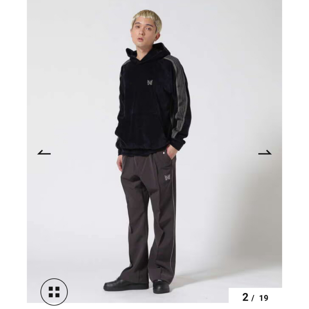 Needles - NEEDLES ニードルス TRACK HOODY ベロアパーカー タグ Needles - NEEDLES ニードルス TRACK HOODY ベロアパーカー タグ