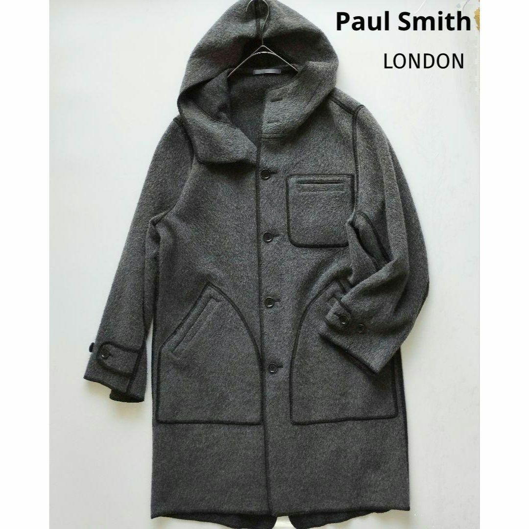 90s Paul Smith ウールダッフルコート ロングコート L しする 90s Paul Smith ウールダッフルコート ロングコート L しする