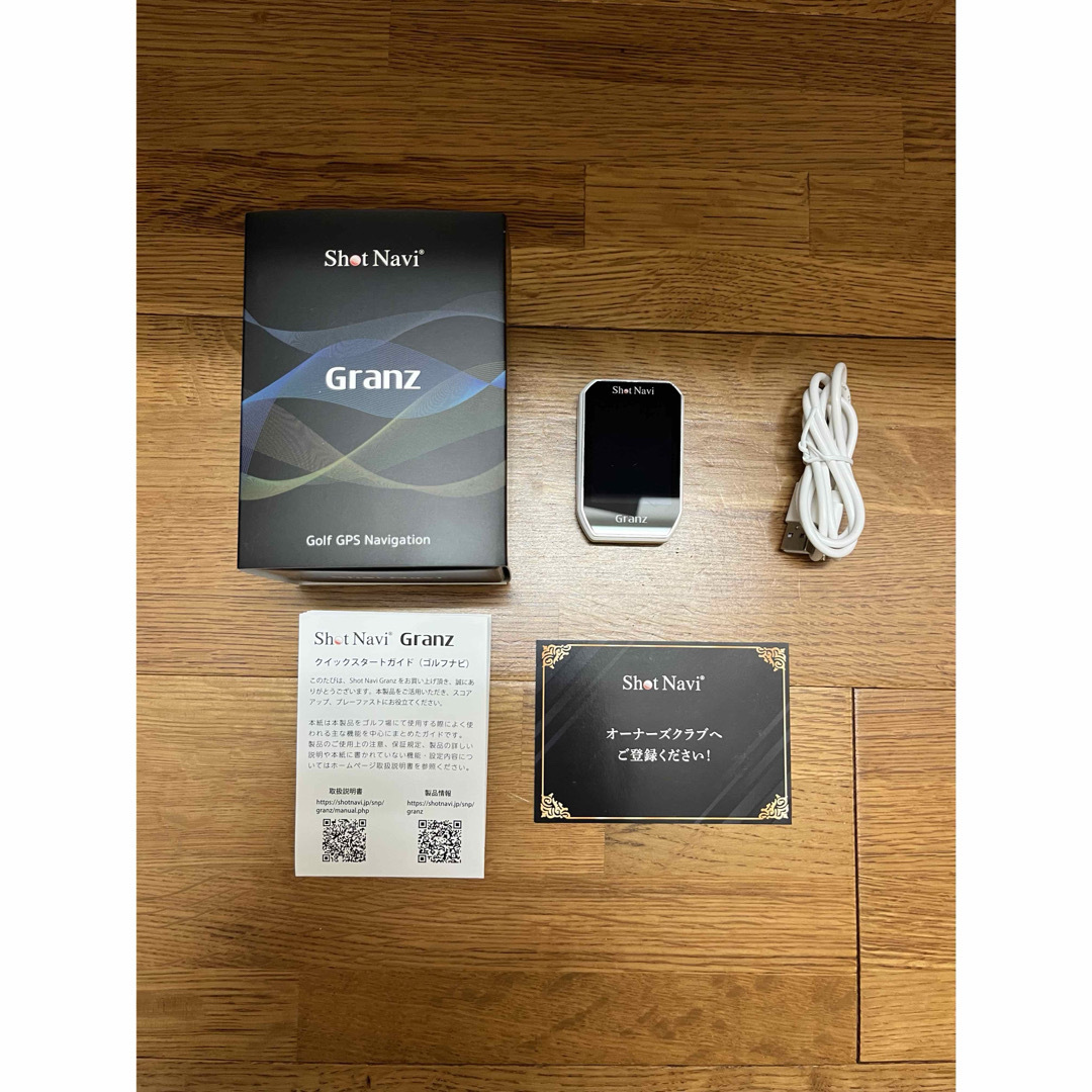 ShotNavi SHOT NAVI GRANZ WHITE ShotNavi SHOT NAVI GRANZ WHITE