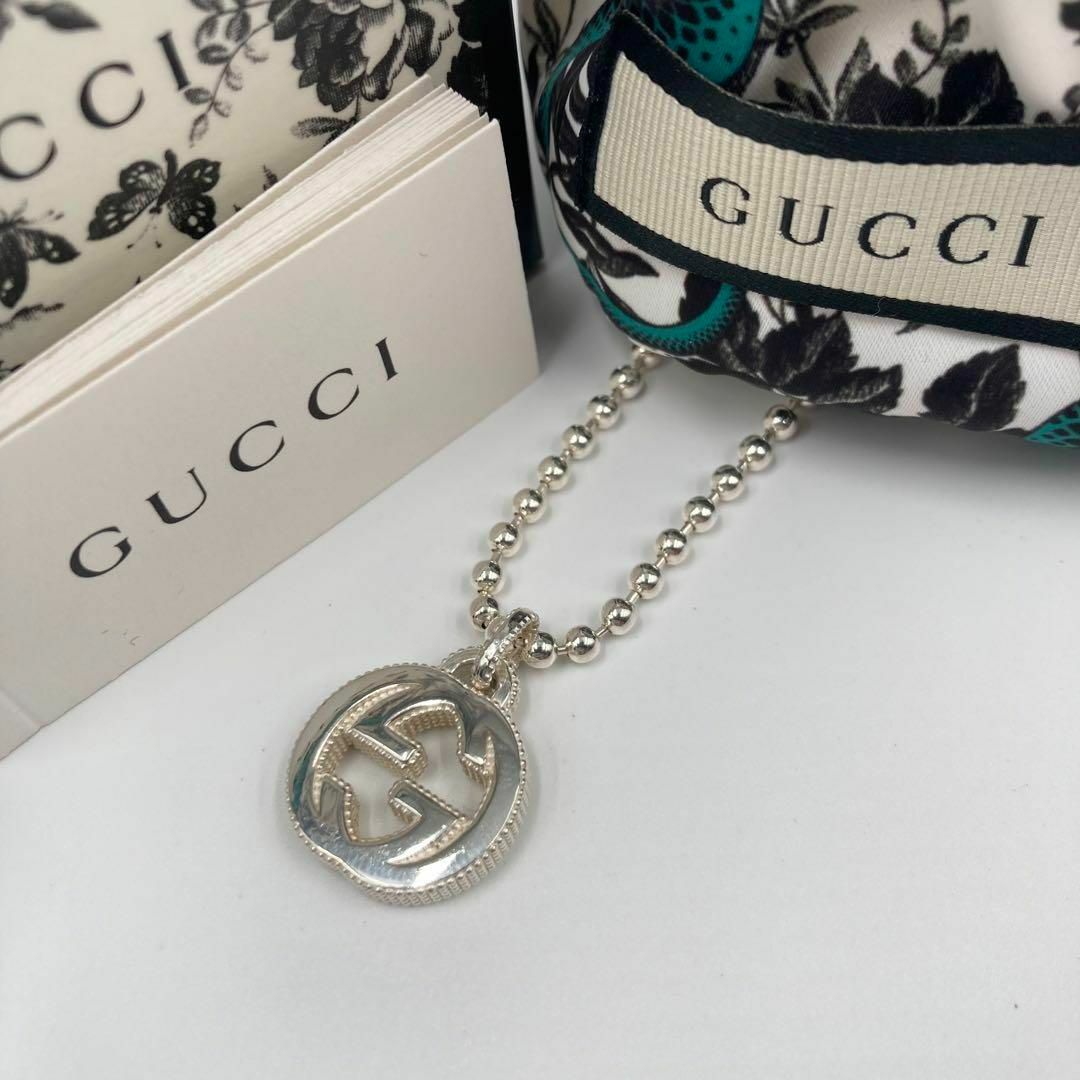 GUCCI - 新品未使用 GUCCI グッチ シルバーネックレス ソーホー GUCCI - 新品未使用 GUCCI グッチ シルバーネックレス ソーホー