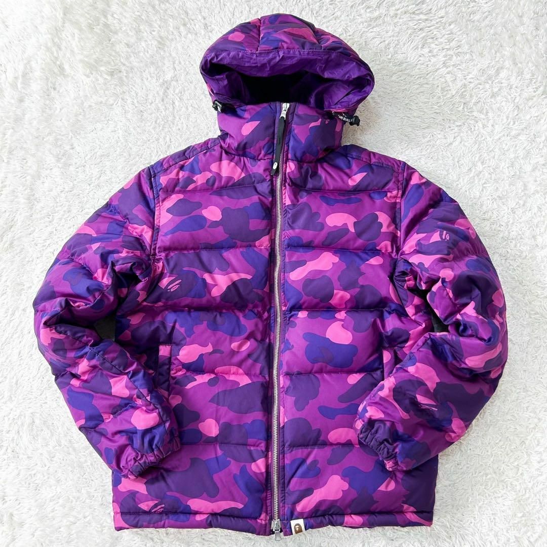 A BATHING APE - 美品 アベイシングエイプ カモフラ ダウン A BATHING APE - 美品 アベイシングエイプ カモフラ ダウン