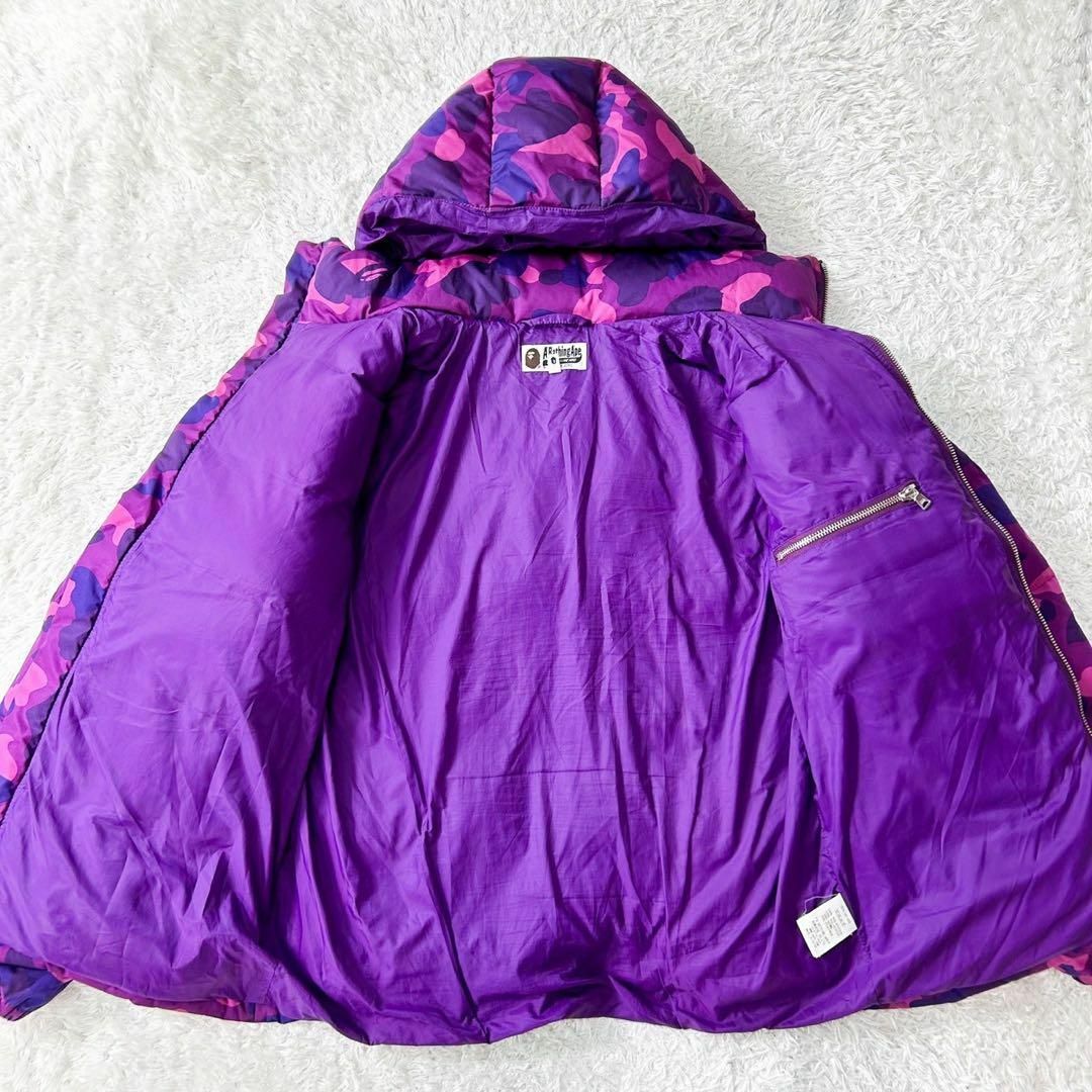 A BATHING APE - 美品 アベイシングエイプ カモフラ ダウン A BATHING APE - 美品 アベイシングエイプ カモフラ ダウン