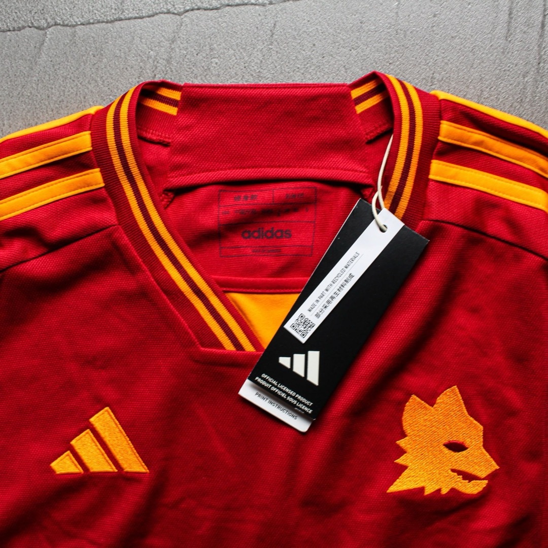 adidas - ローマ 23/24 ユニフォーム ホーム 半袖 正規品 Sの