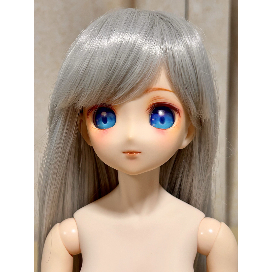 美品】オビツ50ボディ•カスタムヘッド•アイ•ウィッグ 1/3 50㎝ 美品】オビツ50ボディ•カスタムヘッド•アイ•ウィッグ 1/3 50㎝