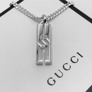 GUCCI - 【美品】【鏡面仕上】GUCCI ネックレス ノット GUCCI - 【美品】【鏡面仕上】GUCCI ネックレス ノット