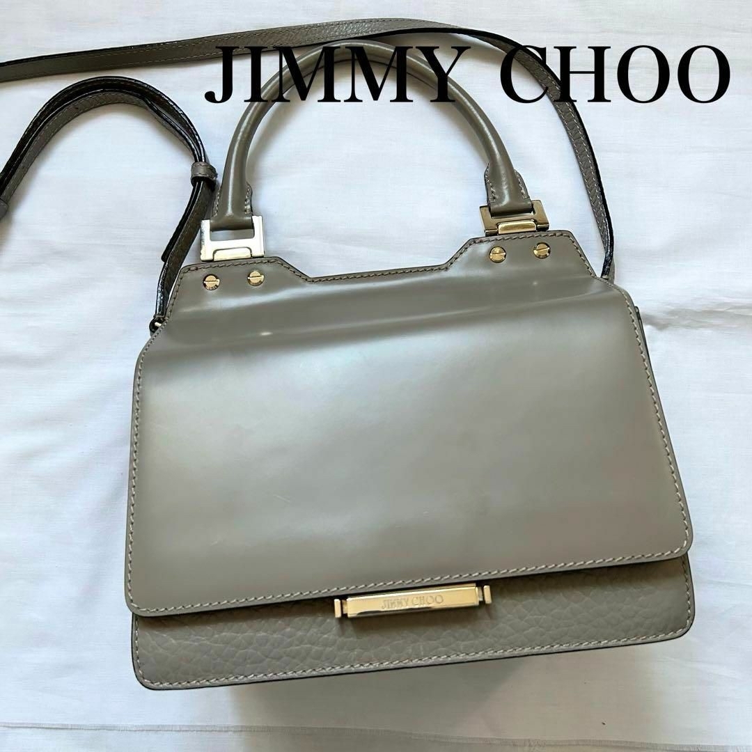 JIMMY CHOO - □極美品□2way ジミーチュウ ショルダーバッグ JIMMY CHOO - □極美品□2way ジミーチュウ ショルダーバッグ