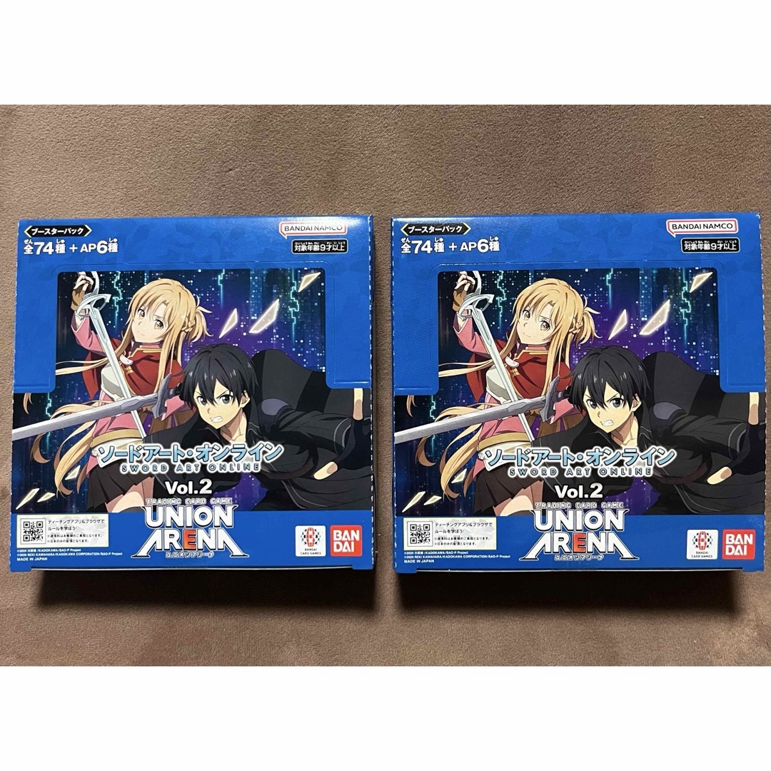 BANDAI - ユニオンアリーナ ソードアートオンライン Vol.2 未 BANDAI - ユニオンアリーナ ソードアートオンライン Vol.2 未