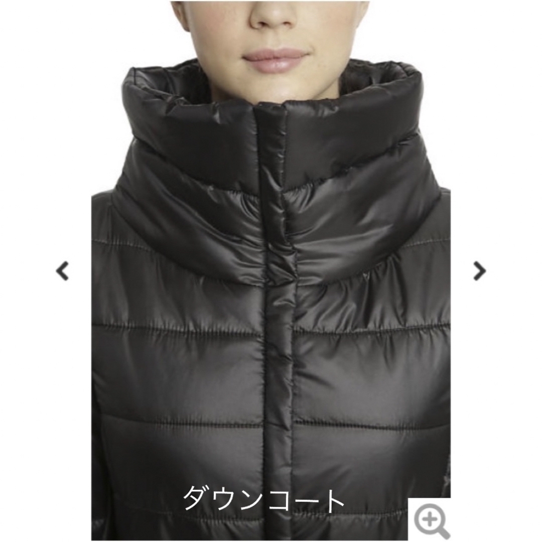 Max Mara - Maxmara マックスマーラ 黒 ダウンジャケット ウエストベルト付き
