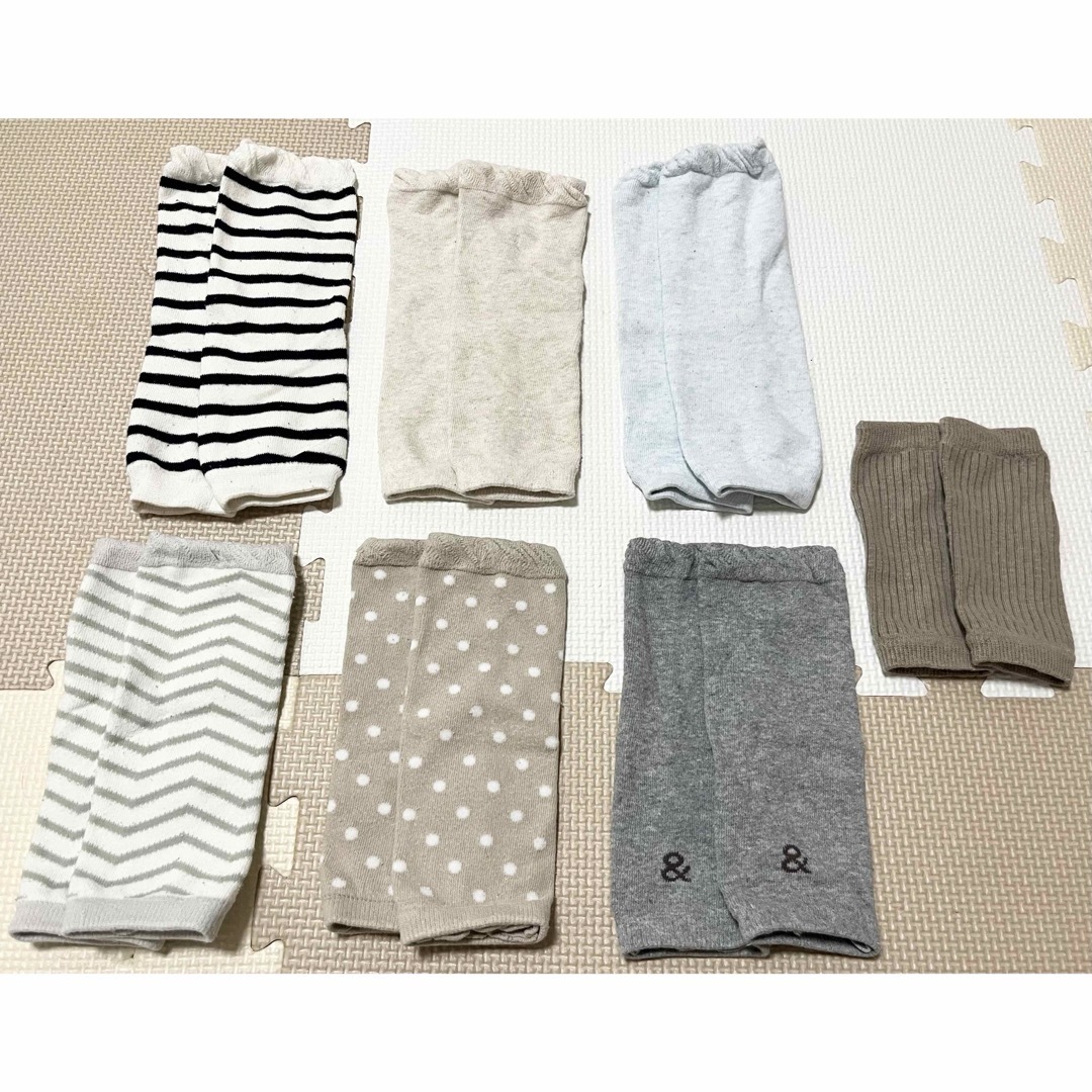 ベルメゾン(ベルメゾン)のベルメゾン レッグウォーマー 靴下 7点 セット まとめ売り キッズ/ベビー/マタニティのこども用ファッション小物(レッグウォーマー)の商品写真