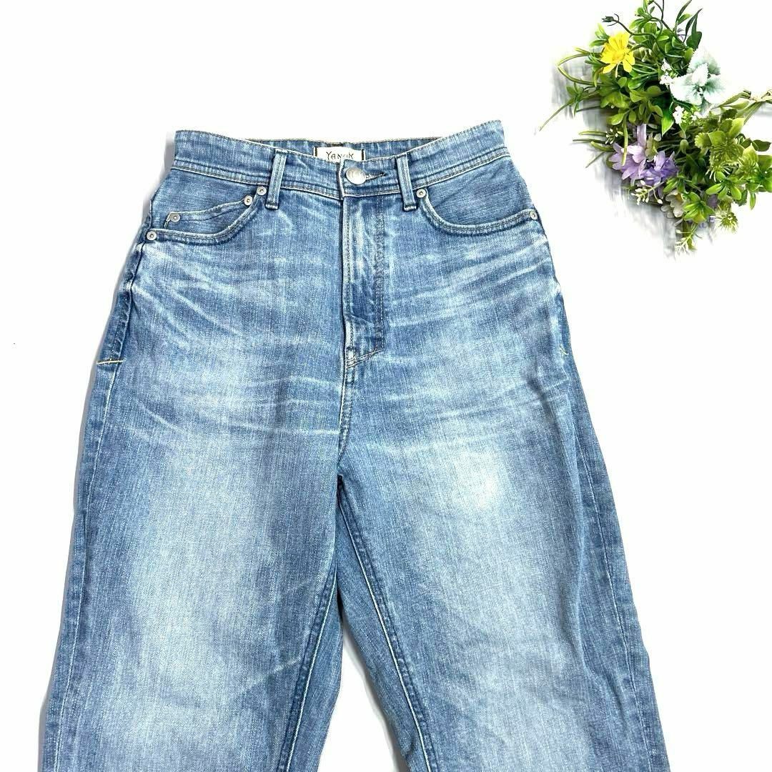 YANUK ANN ヤヌーク アン25 ボーイズテーパード デニムパンツ YANUK ANN ヤヌーク アン25 ボーイズテーパード デニムパンツ