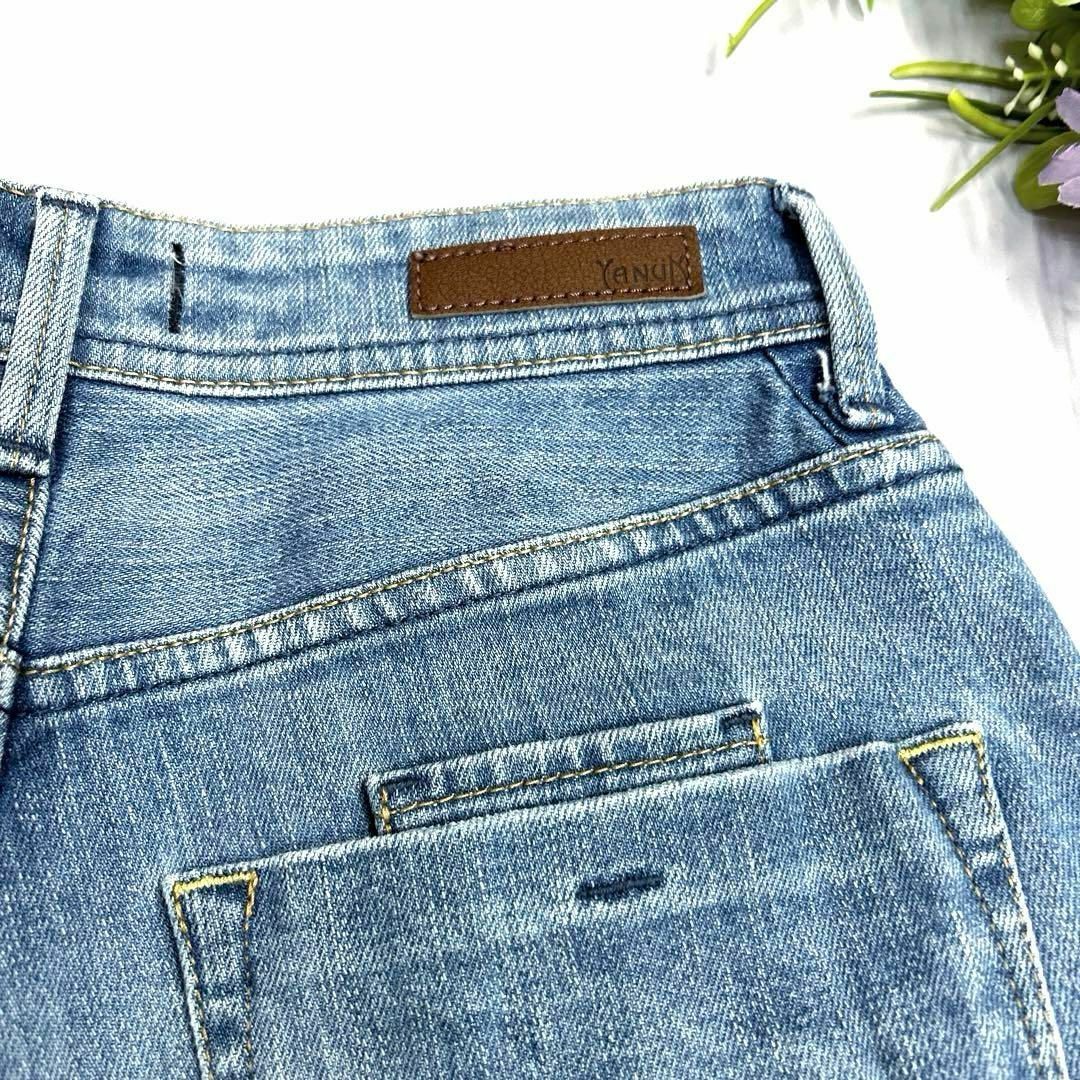 YANUK ANN ヤヌーク アン25 ボーイズテーパード デニムパンツ YANUK ANN ヤヌーク アン25 ボーイズテーパード デニムパンツ