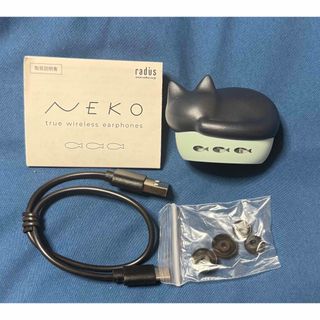 radius イヤホン HP-C28BTK 中古(ヘッドフォン/イヤフォン)