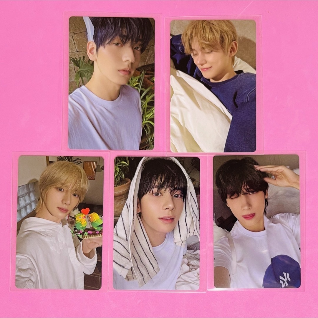 TOMORROW X TOGETHER - TXT トレカ ANGEL ver. コンプ 5枚セット TOMORROW X TOGETHER - TXT トレカ ANGEL ver. コンプ 5枚セット