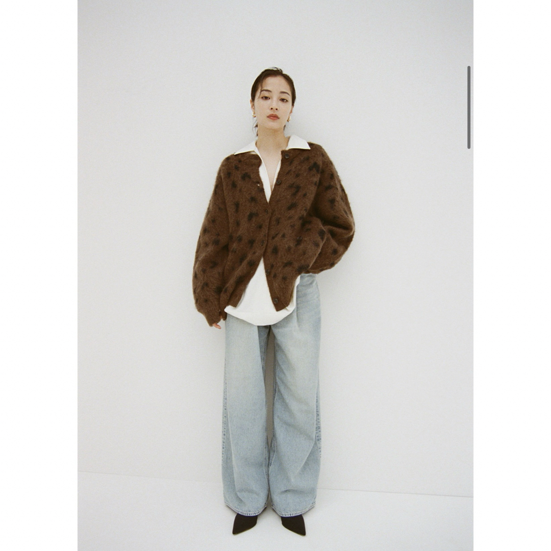 CLANE - 広瀬すず×CLANE TUCK WIDE DENIM PANTS アイスブルーの CLANE - 広瀬すず×CLANE TUCK WIDE DENIM PANTS アイスブルーの