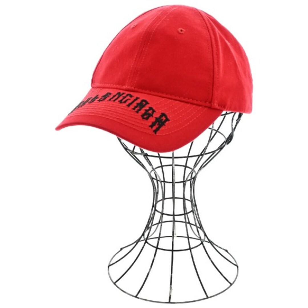 BALENCIAGA - BALENCIAGA バレンシアガ キャップ L 赤 【古着 BALENCIAGA - BALENCIAGA バレンシアガ キャップ L 赤 【古着