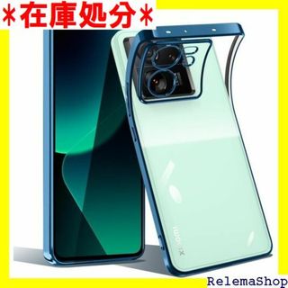 Xiaomi 13T/13T Pro ケース クリア 工 ー ブルー 1922(その他)