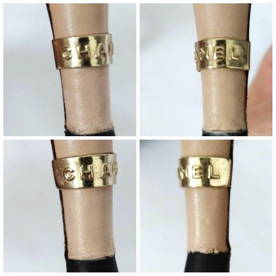 CHANEL - 美品箱付き☆CHANEL【シャネル】ヒールリング ロゴ CHANEL - 美品箱付き☆CHANEL【シャネル】ヒールリング ロゴ