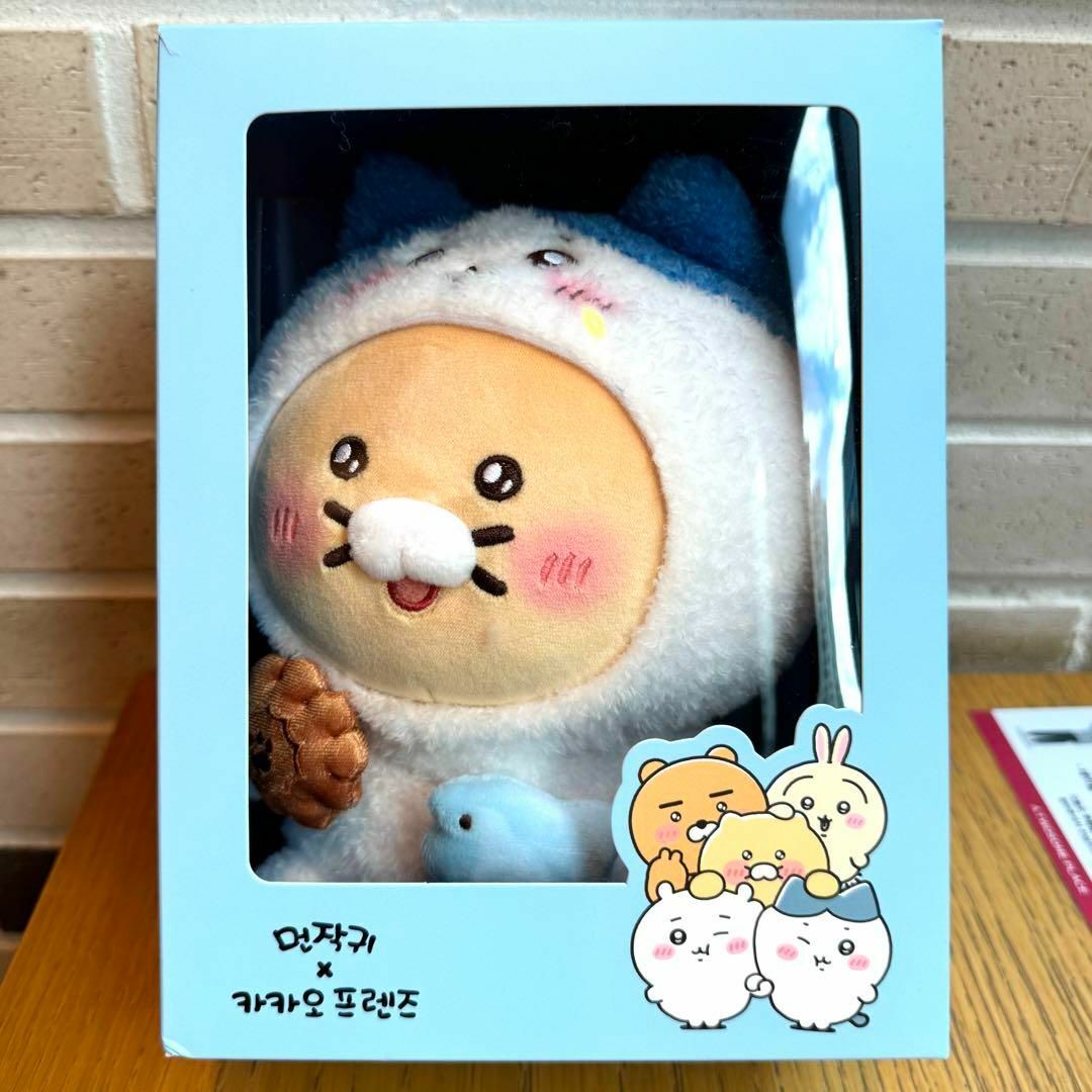 ちいかわ - 【韓国限定】ハチワレ ぬいぐるみ カカオフレンズ ちいかわ - 【韓国限定】ハチワレ ぬいぐるみ カカオフレンズ