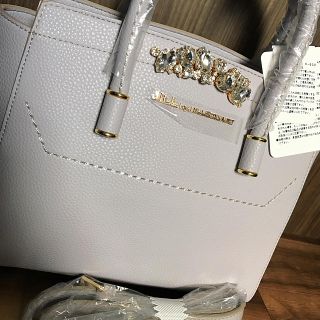 ジルバイジルスチュアート(JILL by JILLSTUART)の新品未使用タグ付♡ビジューロイヤルトート♡(ハンドバッグ)