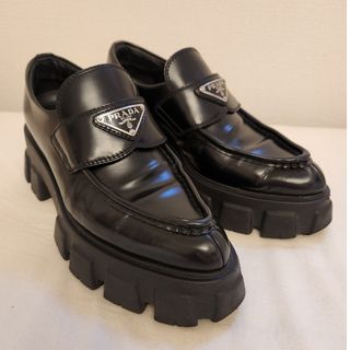 美品 PRADA プラダストラップパンプス351/2 美品 PRADA プラダストラップパンプス351/2