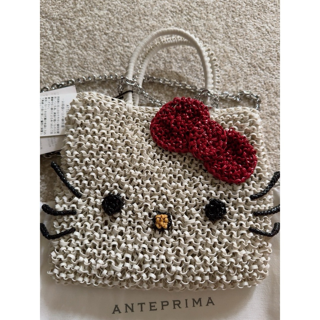 ANTEPRIMA/WIREBAG - ハローキティ/スクエア スモール/マット ANTEPRIMA/WIREBAG - ハローキティ/スクエア スモール/マット