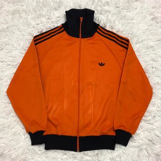 adidas - アディダス 80s トラックジャケット ジャージ オレンジ adidas - アディダス 80s トラックジャケット ジャージ オレンジ