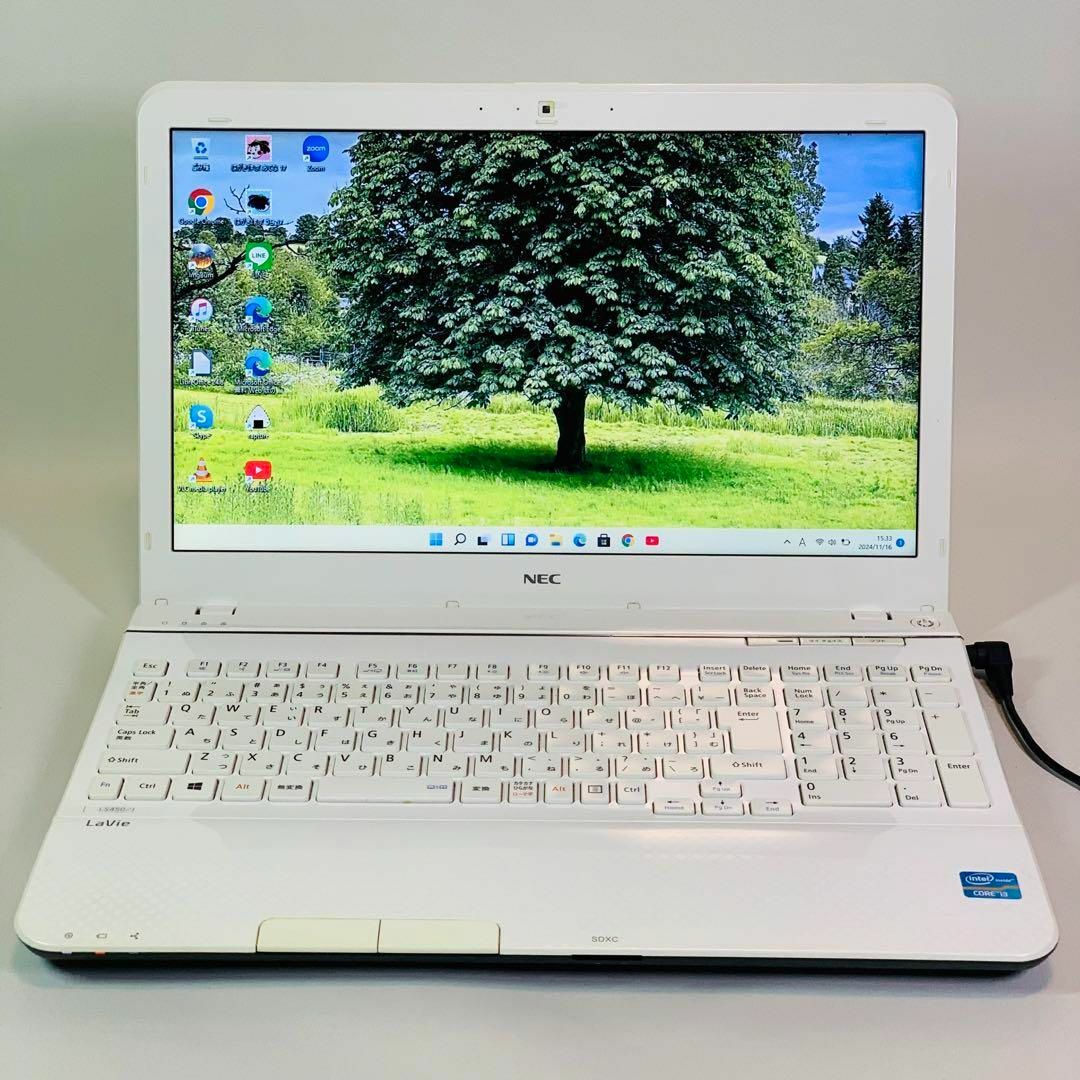 爆速SSD✨Core i3✨オフィス付✨ NEC✨15.6インチ✨ノートパソコン 爆速SSD✨Core i3✨オフィス付✨ NEC✨15.6インチ✨ノートパソコン