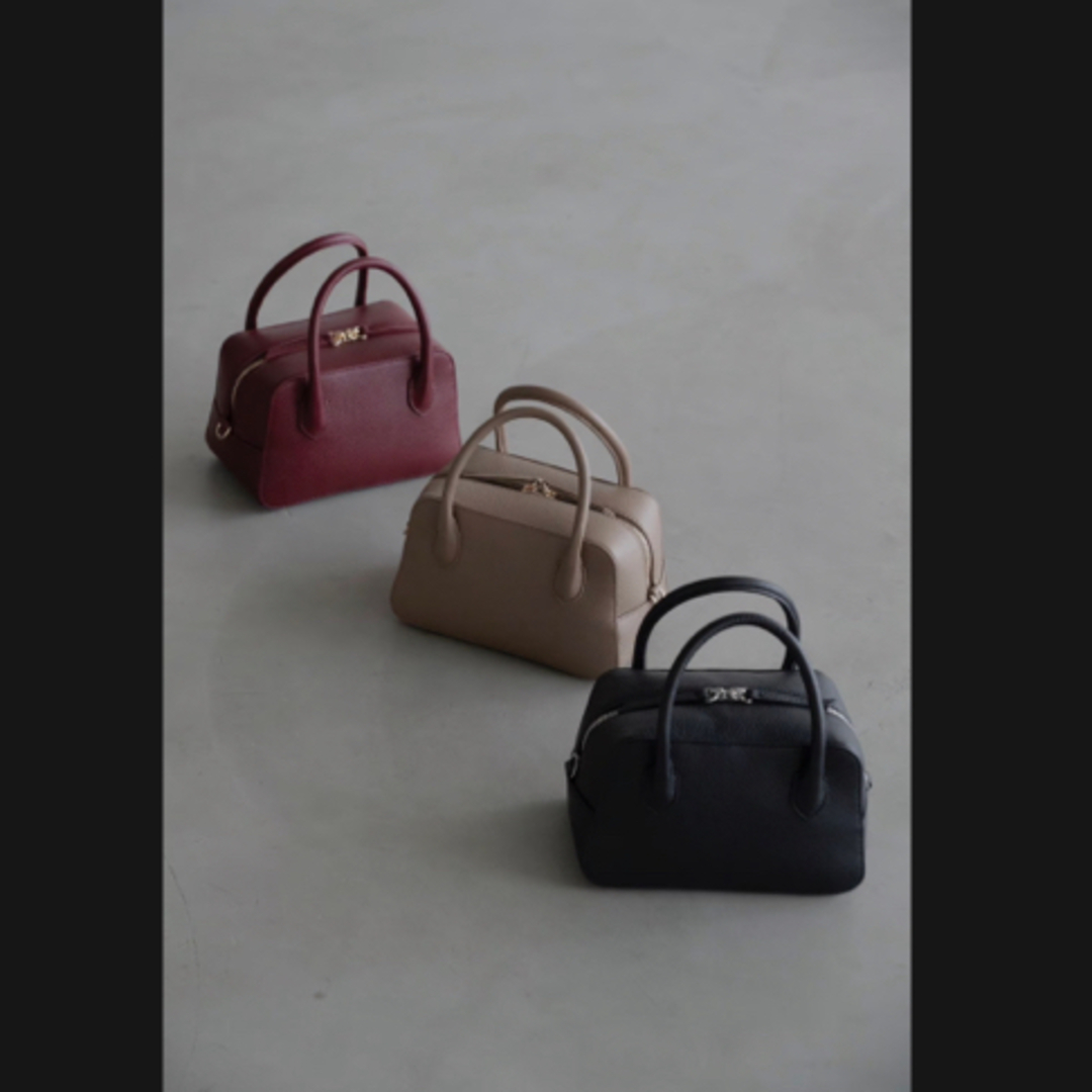 12/13までの出品 美品☆OHGA ボストンバッグ ボルドー 12/13までの出品 美品☆OHGA ボストンバッグ ボルドー