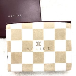 CELINE - 【未使用】CELINE セリーヌ 綿毛布 140×200 洗える CELINE - 【未使用】CELINE セリーヌ 綿毛布 140×200 洗える