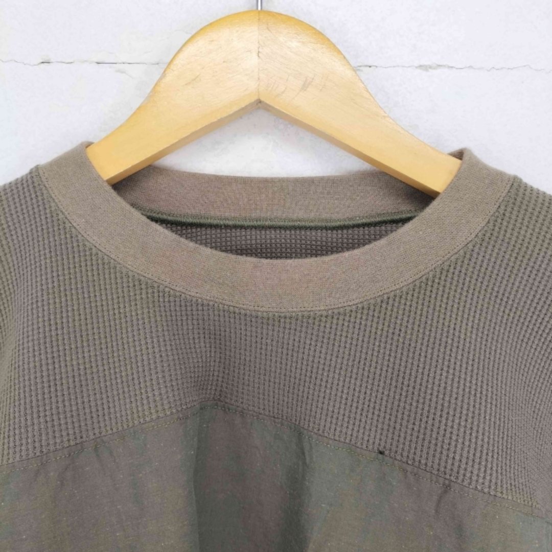 curensology＜&RC＞ワッフルフットボールTシャツ カーキ