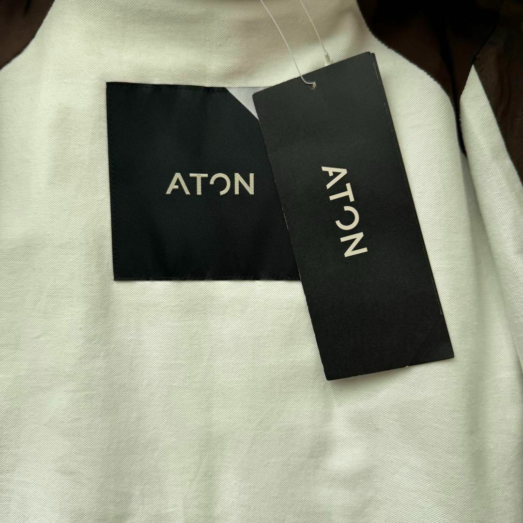 ATON - 【未使用】ATON エイトン シュリンク ナイロンジャケット ATON - 【未使用】ATON エイトン シュリンク ナイロンジャケット