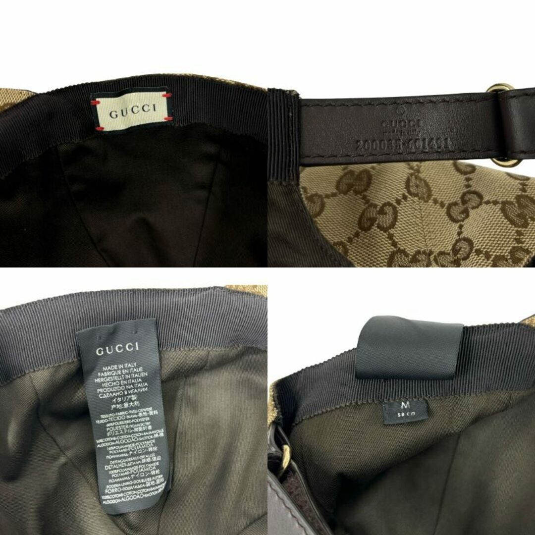 GUCCI グッチ 200035 601491 ブラウン GGキャンバス シェリー GUCCI グッチ 200035 601491 ブラウン GGキャンバス シェリー