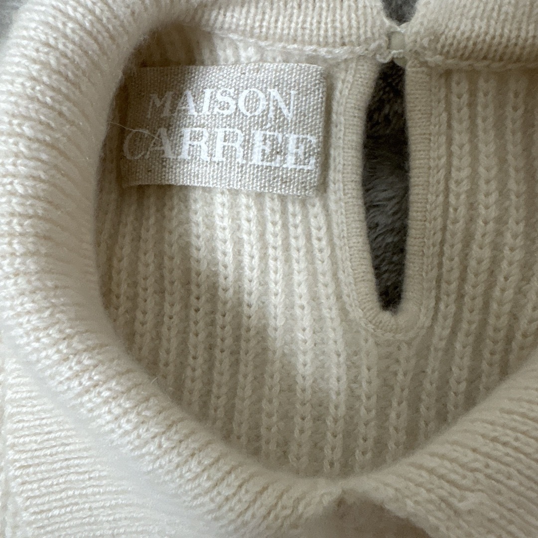 メゾンカレ MAISON CARREE ニットベスト カシミヤベスト 石田ゆり子 メゾンカレ MAISON CARREE ニットベスト カシミヤベスト 石田ゆり子