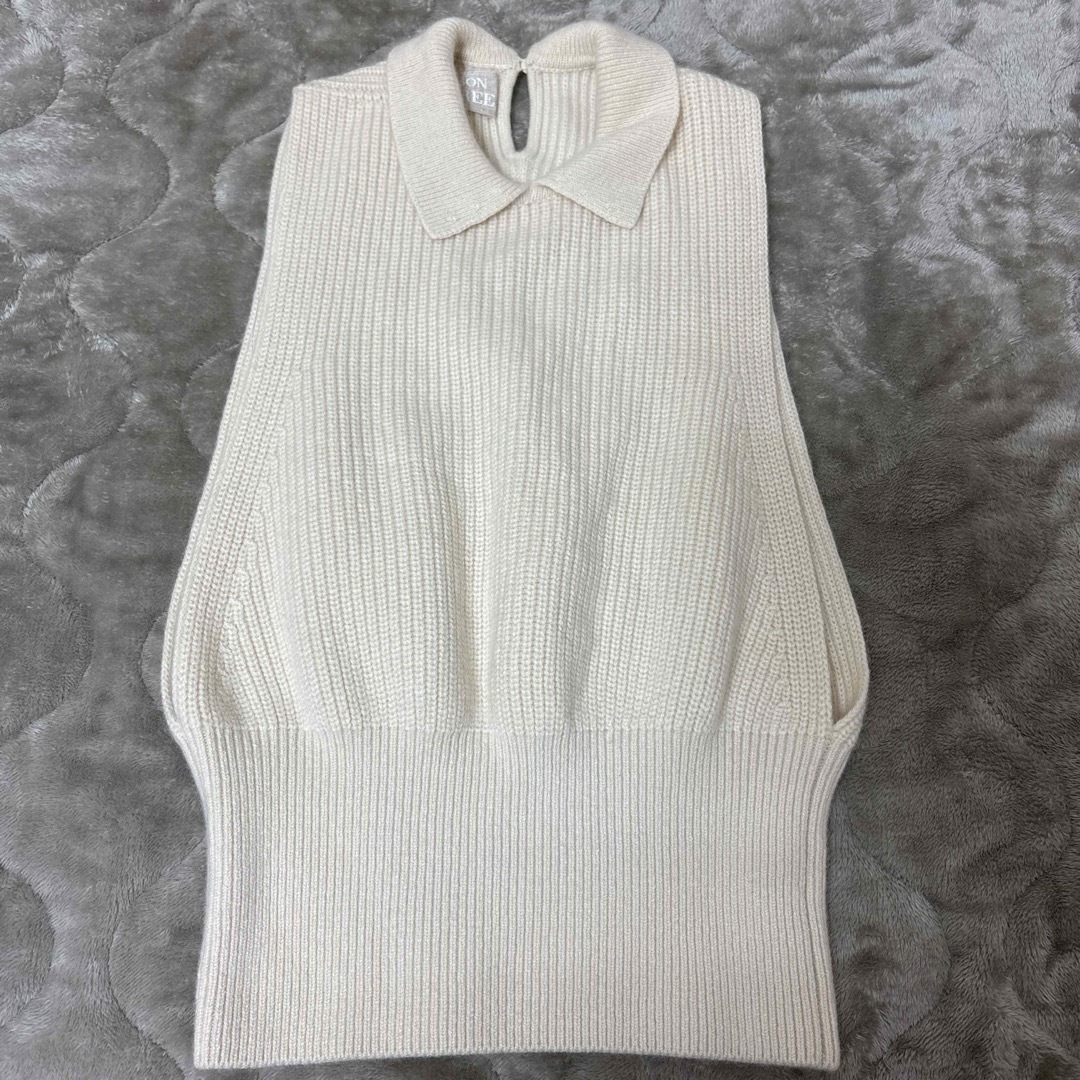 メゾンカレ MAISON CARREE ニットベスト カシミヤベスト 石田ゆり子 メゾンカレ MAISON CARREE ニットベスト カシミヤベスト 石田ゆり子